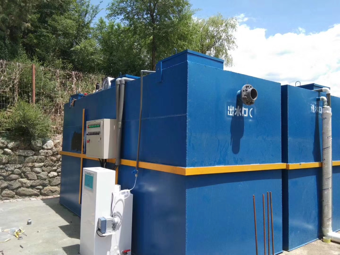 地埋式一体化污水处理设备 未来以氧化技术为核心的创新方向